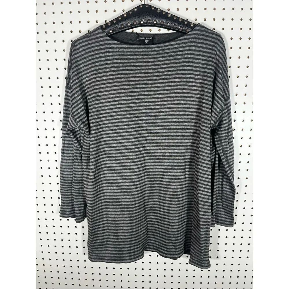 Eileen Fisher reversible sweat shirt size S